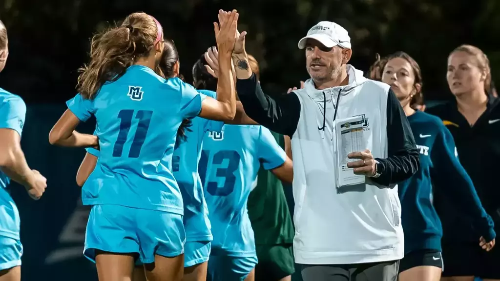 Chris Allen, 11 Paige Dziedzic Marquette Womens Soccer beats St.Johns 3-1 at Valley Fields in Milwaukee, WI on October 1st, 2025.