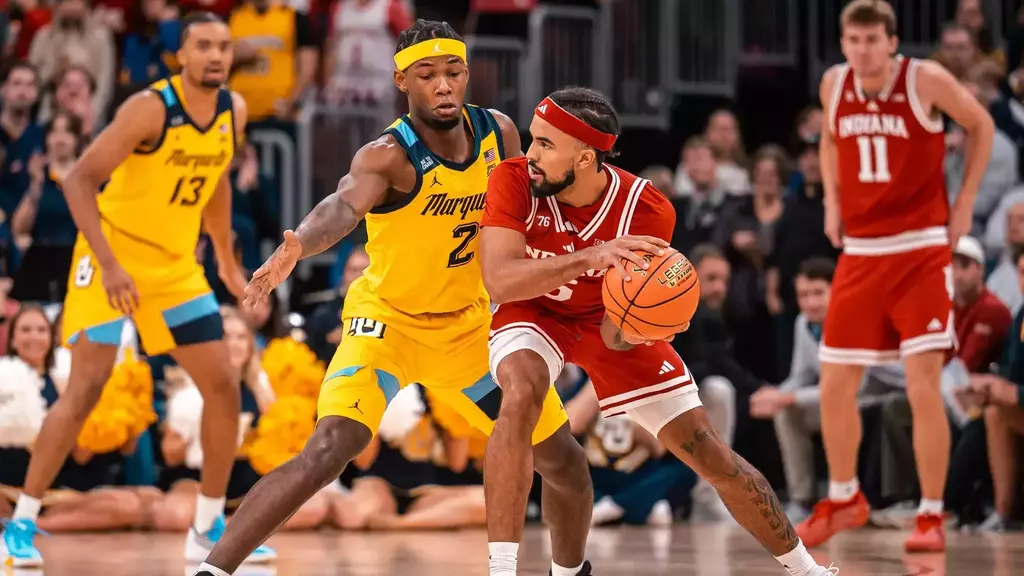 Image related to #MUBB Falls 100-77 To Indiana In Waterkeeper Alliance Invitational