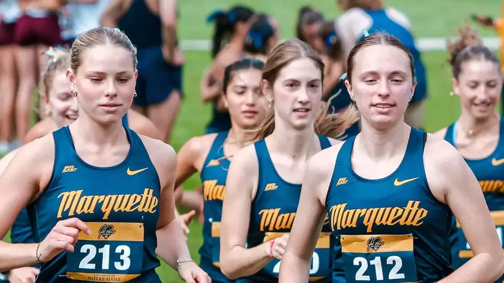 Marquette Cross Country competes at the Joe Piane Invitational, hosted by Notre Dame, on Friday, October 2, 2026 in South Bend, Indiana.