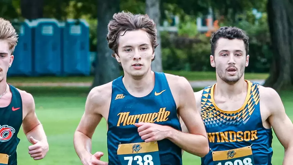 Marquette Cross Country competes at the Joe Piane Invitational, hosted by Notre Dame, on Friday, October 2, 2026 in South Bend, Indiana.