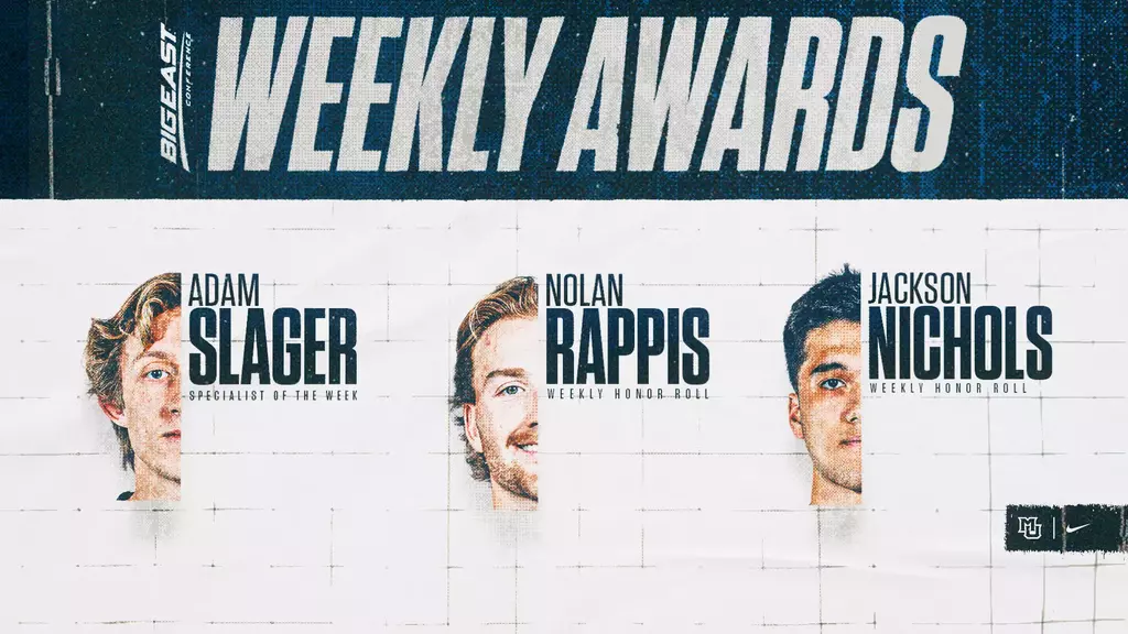 MLAX Trio BIG EAST Weekly Awards