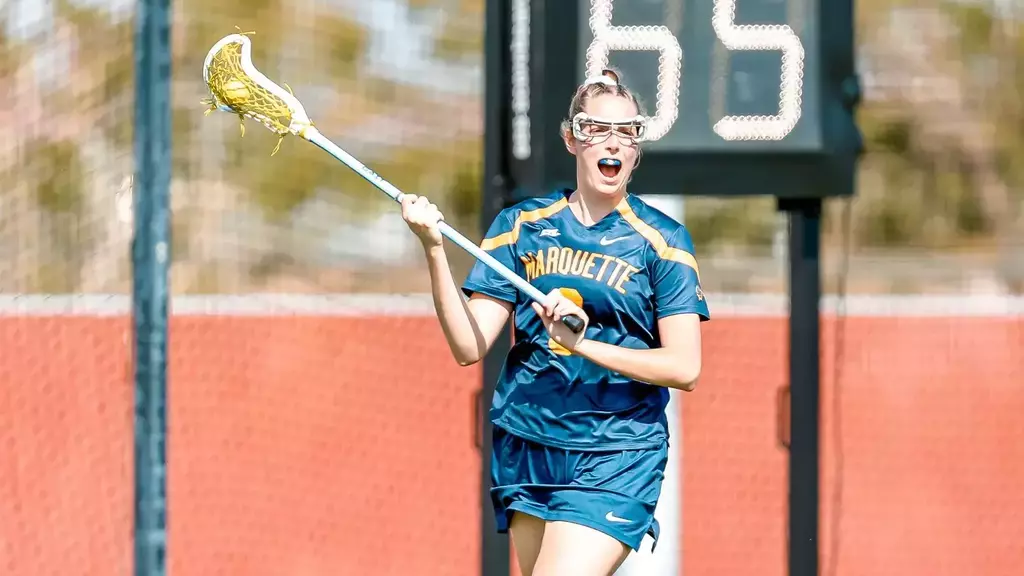 The Marquette University Women's Lacrosse team took on Arizona State on Tuesday, Feb. 24,2026 at Sun Devil Lacrosse Stadium in Tempe, Arizona. Photo by Manuel Serrano/MarquetteAthletics.