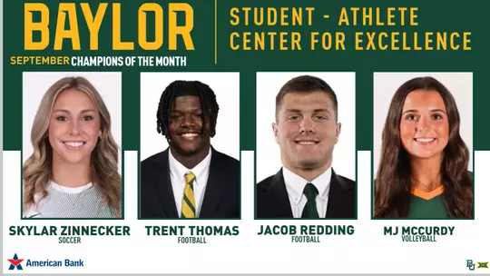 September Champions of the Month