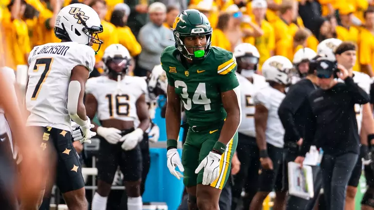 Josh Cameron lines up at WR against UCF 2025