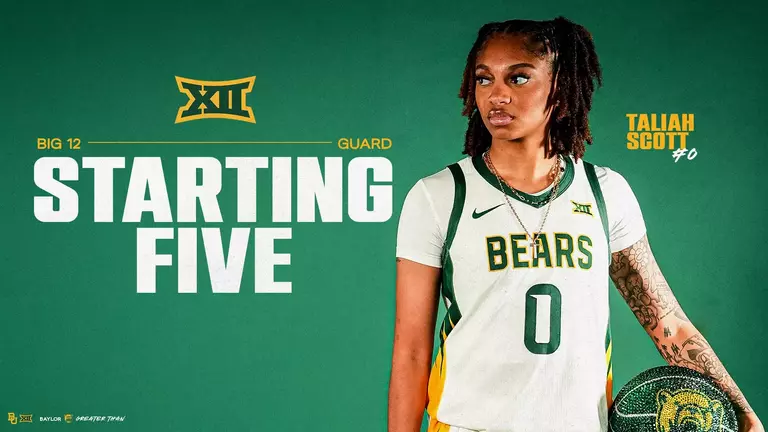 Taliah Scott - Big 12 Starting Five Week 3