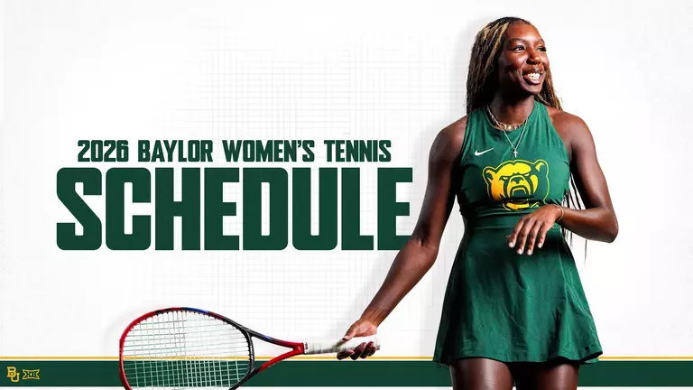 2026 Baylor WT Spring Schedule with Kennedy Gibbs