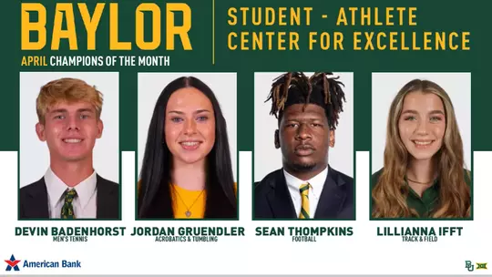 April Champions of the Month 2025