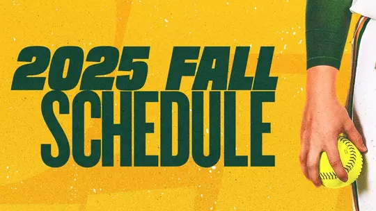Softball Fall Schedule 2025