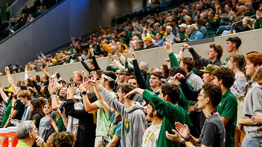 Foster Pavilion student section - WBB vs UCF 2026