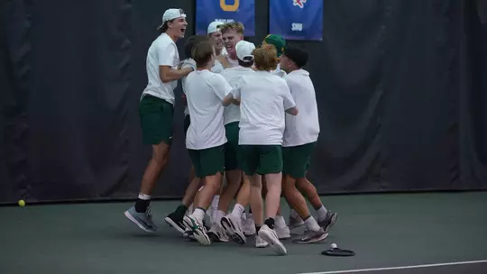 MT Celebration over Upset of No. 3 Wake Forest in ITA Indoor Championships