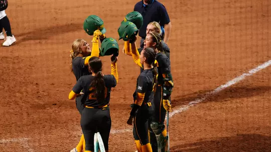 Kaygen Marshall Celebrates a Homerun Against UCF
