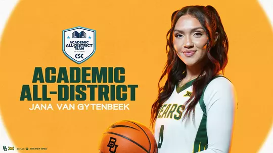 Jana Van Gytenbeek announced as CSC Academic All-District 2026