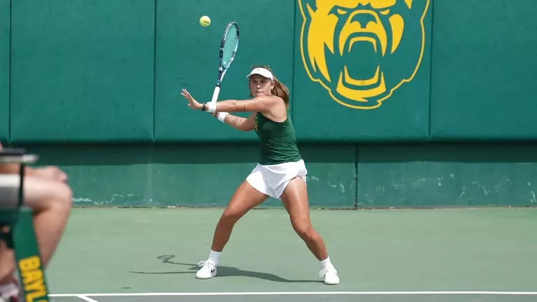 Zuzanna Kubacha against San Diego at the Hurd Tennis Center
