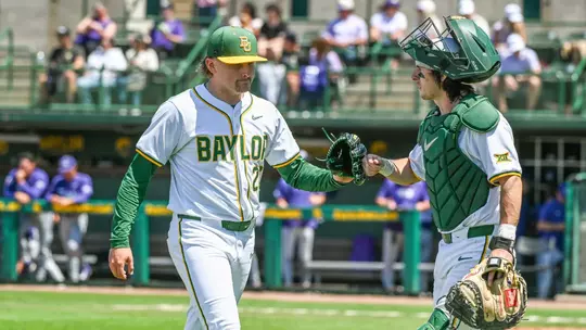 Zack Wallace and JJ Kennett high five 2026