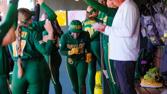 Gianna Gusman Celebrates against Utah