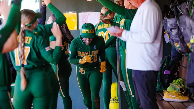 Gianna Gusman Celebrates against Utah