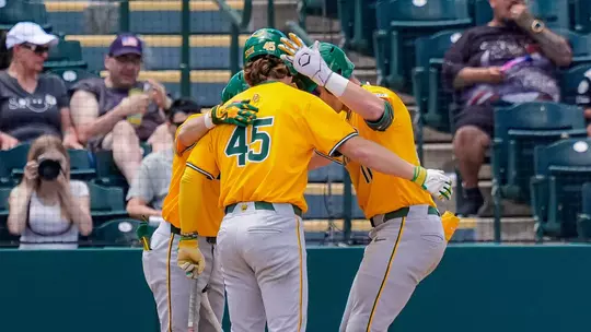 Tyce Armstrong huddle after a home run 2026