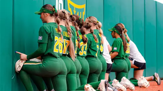Baylor Prays before its series finale with OSU