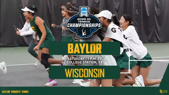 Baylor vs Wisconsin at 1 p.m. in College Station in First Round of NCAA Tournament