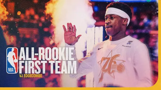 VJ Edgecombe NBA All-Rookie First Team