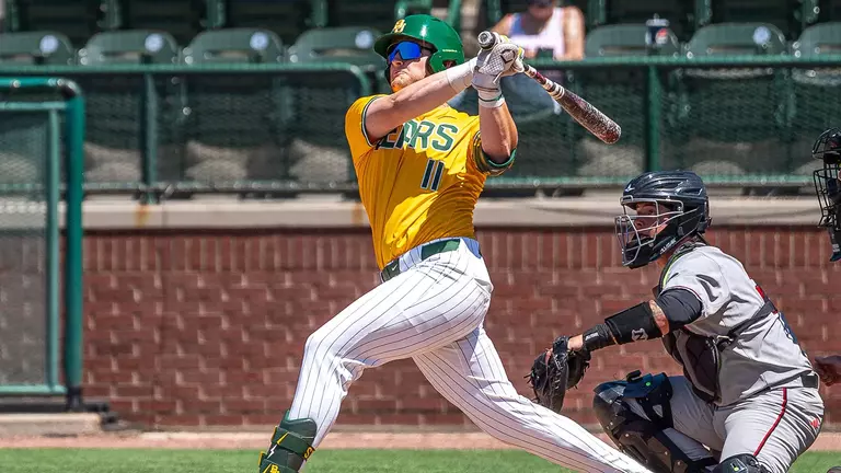 Tyce Armstrong hitting a home run 2026