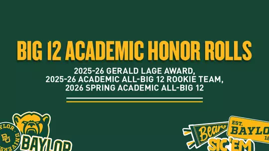 2026 Big 12 Academic Release