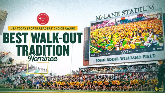 Baylor Line Best Walk-Out Tradition Graphic