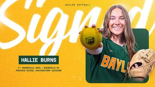 Hallie burns signing graphic