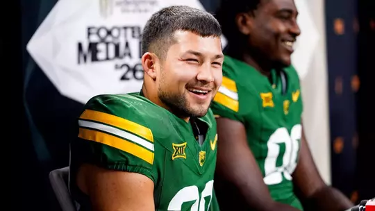 Michael Allen at Big 12 FB Media Day 2026