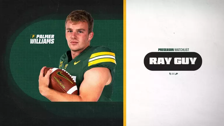 Palmer Williams 2026 Ray Guy Award watch list graphic