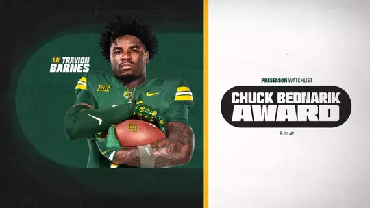 Travion Barnes Bednarik Award Watch List Graphic