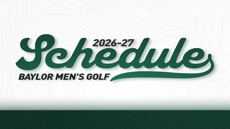 Men's Golf Schedule Release