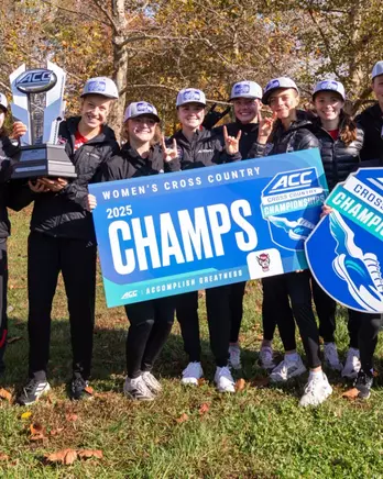 2025 Women's ACC XC Championship w/ Trophy