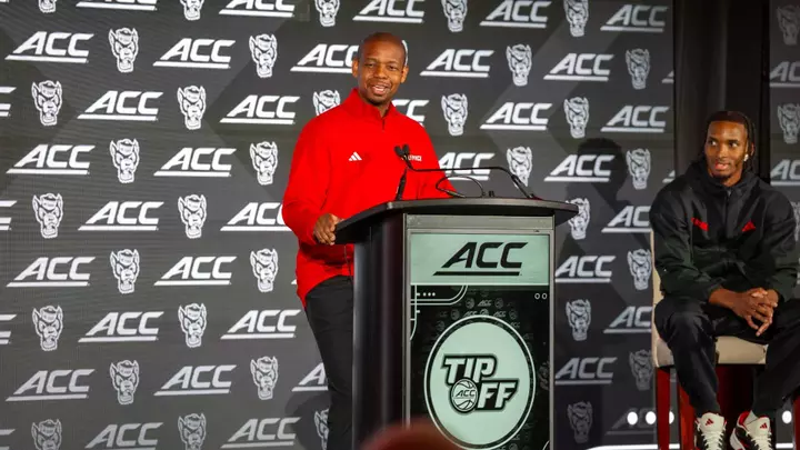 Justin Gainey at ACC Tipoff 2026