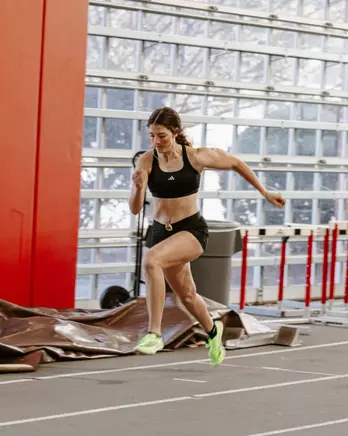 Madison Moraja - indoor practice