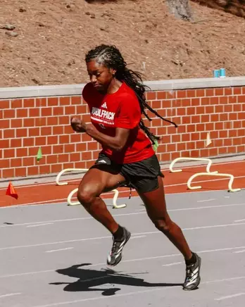 Shaune Ingraham - track practice