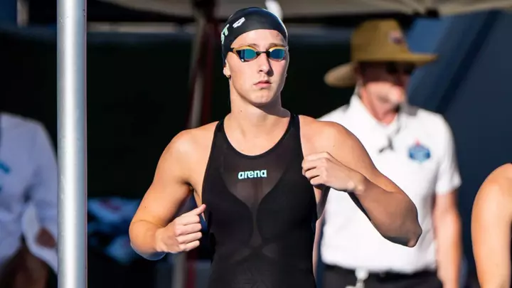 Emerson Callis ahead of race