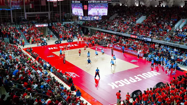 Volleyball sellout vs. #24 UNC 9/25/26
