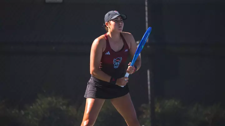 Mia Slama at ITA All-Americans