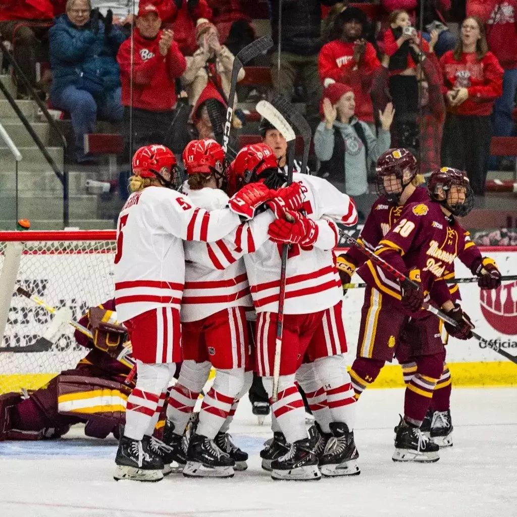 No. 1 Wisconsin returns to action against No. 8 UMD