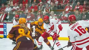 No. 1 Badgers suffer first setback of season