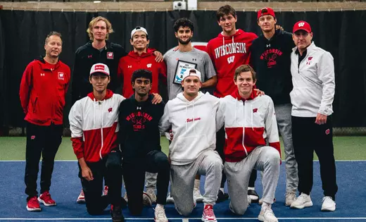 Men’s tennis wraps up fall season at final day of Big Tens