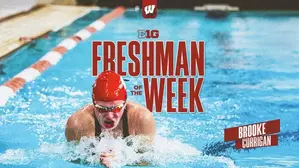 Corrigan takes home Freshman of the Week award