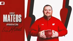 Wisconsin adds Eric Mateos as offensive line coach