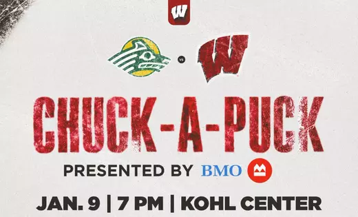 Men’s hockey to host Chuck-A-Puck presented by BMO on Jan. 9