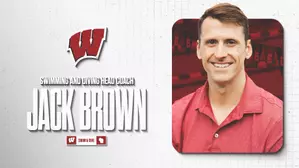Jack Brown Named Badger Swimming and Diving Head Coach