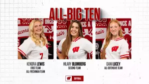 Trio of Badgers earn All-Big Ten Honors