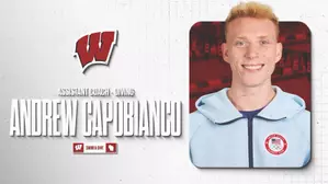 Badgers Tab Andrew Capobianco as Dive Coach