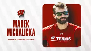 Marek Michalicka named Wisconsin women’s tennis head coach