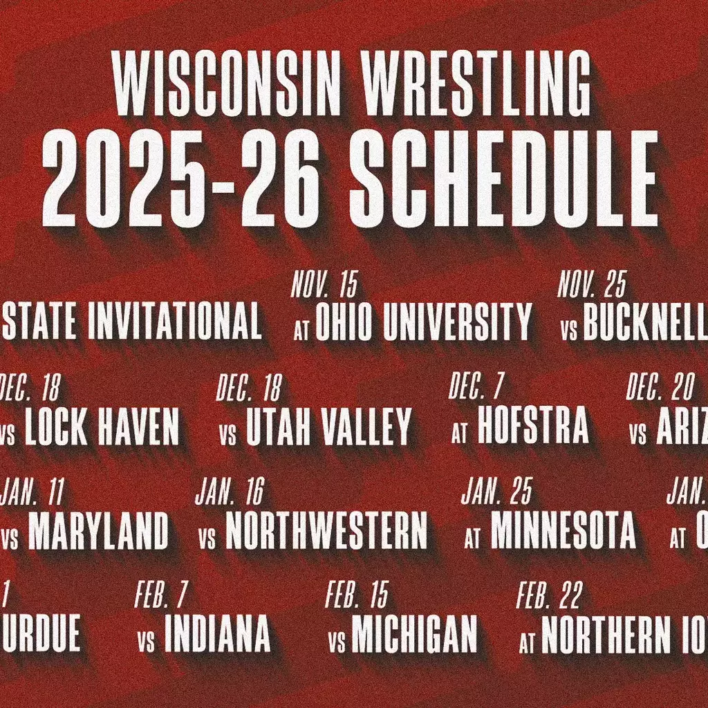 Badgers announce 2025–26 wrestling slate
